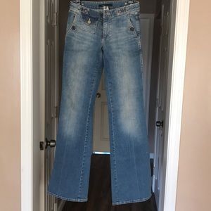 Low waisted Marc Jacobs Bell Bottom Jeans